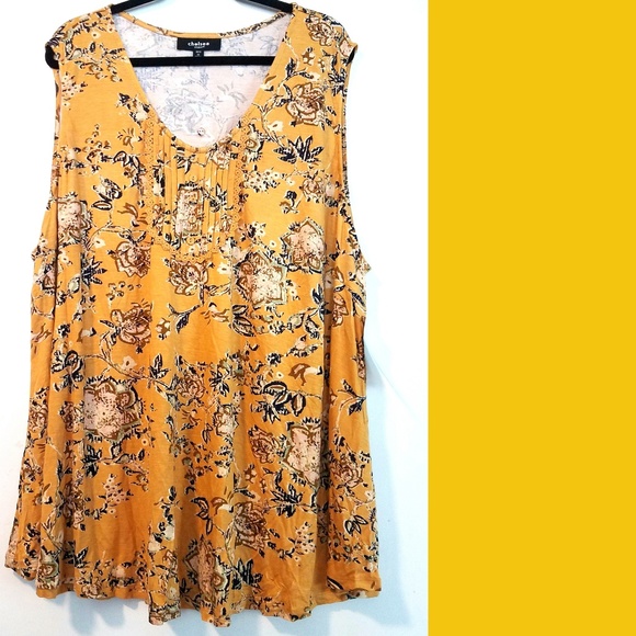 Chelsea Studio Tops - 30/32 Chelsea Studio Pintuck Sleeveless Top NWT